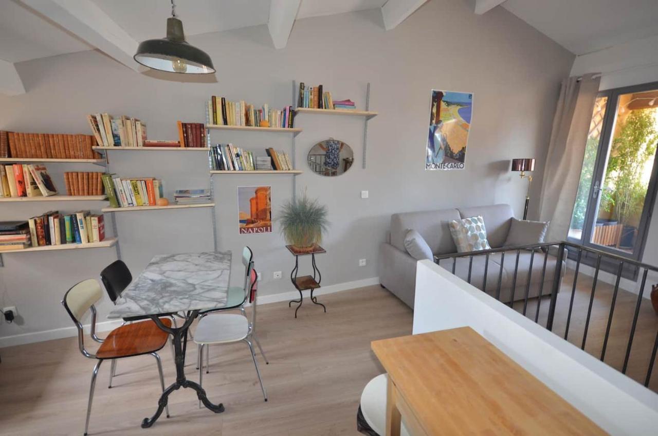 Le Dix Duplex Historical Center Balcony With View And Air Conditioning 普罗旺斯地区艾克斯 外观 照片